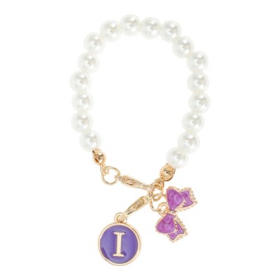 Unique Bargains Pearl Chain Bow Water Cup Pendant 1 Pc