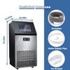 R.W.FLAME Stainless Steel Commercial Ice Machine, 24-Hour Timer, Ice Thickness Control, and Quick Self-Cleaning Function for Bar/Cafes/Home - 2 of 4