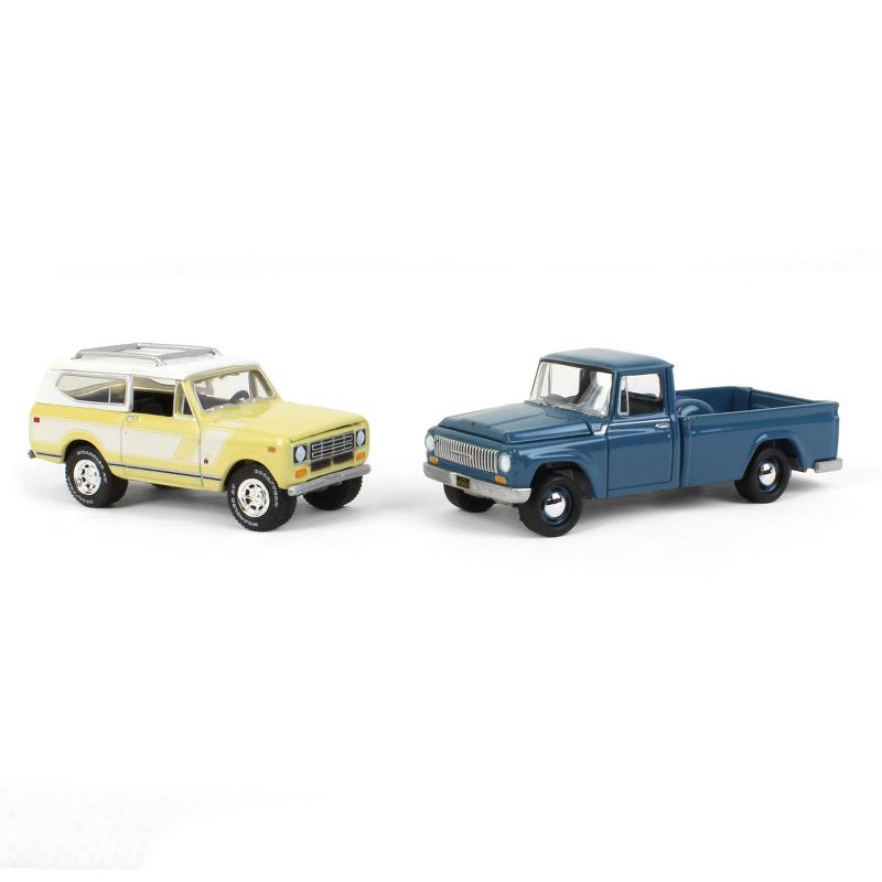 Johnny Lightning 1/64 Exclusive International Harvester 2 Pack, 1965 Model 1200 and 1979 Scout JLCP7354, 1 of 7