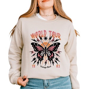 Simply Sage Market Vintage World Tour Sweatshirt - 1 of 4