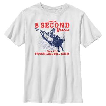 Boy's Professional Bull Riders 8 Second Heroes T-Shirt