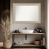 Amanti Art Luxe Non-Beveled Framed Bathroom Vanity Wall Mirror - 4 of 4