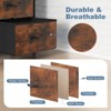SKRAN Dresser With 8 Drawers - Fabric Storage Tower, Organizer Unit For Living Room, Hallway - Steel Frame, Wooden Top & Easy Pull Fabric Bins - 2 of 4