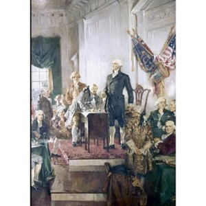 The Prince (1532), The Leviathan (1651), The Two Treatises of Government (1689), The Social Contract (1762), The Constitution of Pennsylvania (1776) - 1 of 1