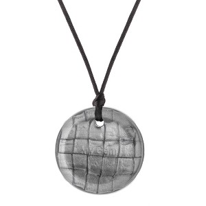 Chewigem Chewable Button Necklace, Silver - 1 of 4