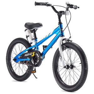 RoyalBaby Freestyle Children Kids Bicycle w/Handbrake, Training Wheels, and Water Bottle, for Boys and Girls Ages 3-10 - 1 of 4
