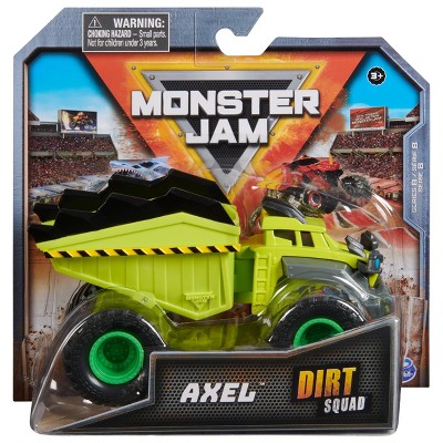 New! Monster Jam Dirt Squad Scoopz Wedge hot Rolland