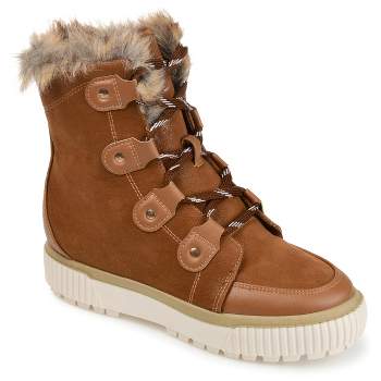 Journee Collection Womens Glacier Tru Comfort Foam Round Toe Winter Boots