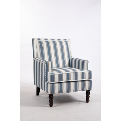 TOAOTBNBO Solid Wood Accent Chair with High Back, Modern Armchair with High Density Foam Upholstered Chair Comfy Lounge Chair for Bedroom