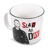 Silver Buffalo Halloween II "Slay All Day" Ceramic Camper Mug | Holds 20 Ounces - image 2 of 4