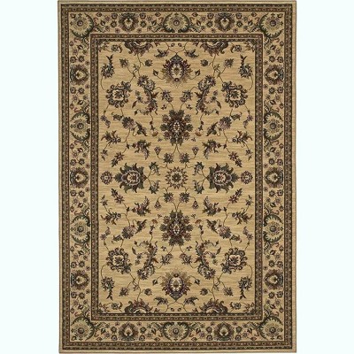 Oriental Weavers Ariana 311I3 Ivory/ Green Indoor Area Rug - 4' x 6"