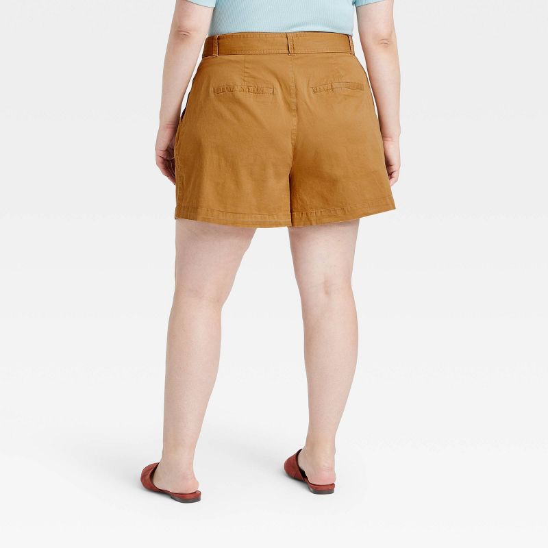 Women's High-Rise Pleat Front Shorts - A New Day™, 2 of 10