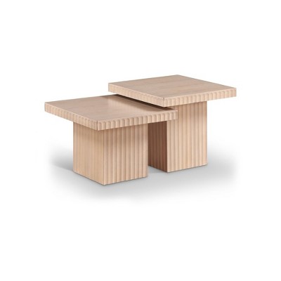 Meridian Furniture,Spencer Oak Veneer Coffee Table