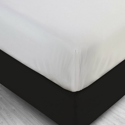 Waterproof Zippered Vinyl Mattress Cover None Allergenic Bed Bug Protector  - Full