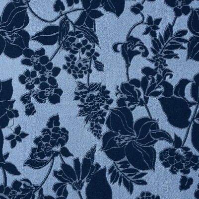 deep sea navy floral