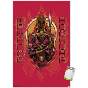Trends International Marvel Cinematic Universe - Black Panther - Wakanda Forever Unframed Wall Poster Prints - 1 of 4