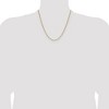 Chisel Stainless Steel Polished Yellow IP-plated 1.9mm 20" Cable Chain Necklace - 4 of 4