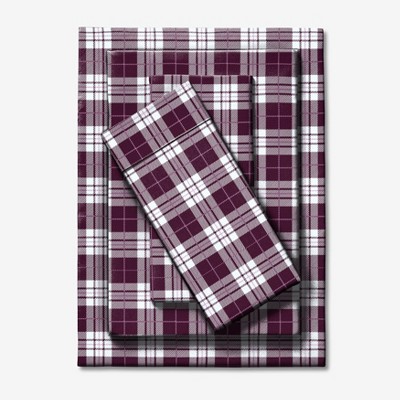 BrylaneHome BH Studio Microfiber Printed Sheet Set