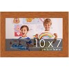 PosterPalooza | Photo Size Slim Profile Brown Frame - UV Acrylic, Foam Board Backing, Hanging Hardware - 2 of 4