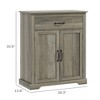 Bella Depot 28.3''W Farmhouse Sideboard Buffet Cabinet with Drawer - 4 of 4