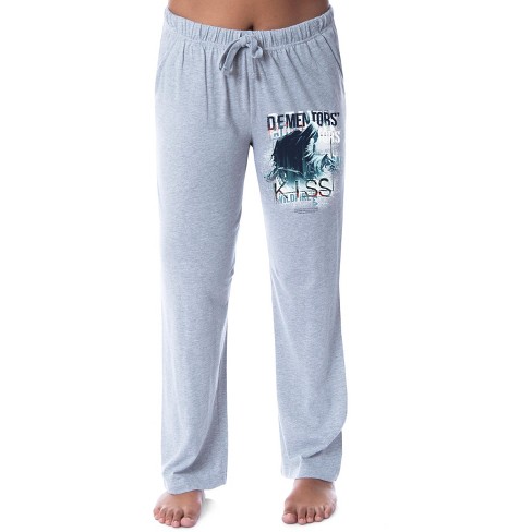 Harry Potter Womens' Dementors Wizarding World Sleep Pajama Pants (large)  Grey : Target