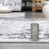 8x10 Rugs Non-Slip ¨C Vintage Distressed Area Rug Ultra-Soft Low Pile Carpet | Machine Washable Grey Floor Cover with TPR Backing - 4 of 4