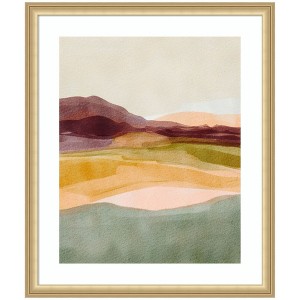 Kate and Laurel Framed Art Sunset Beauty by Nikita Jariwala, 22x26, Florence Gold - 1 of 4