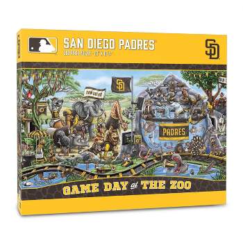 MLB San Diego Padres Game Day at the Zoo Jigsaw Puzzle - 500pc