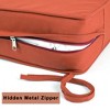 Okak Outdoor Loveseat Cushion with Waterproof Replaceable Cover, Outdoor Seat Cushions with High Resilience Foam, Patio Cushions - 4 of 4