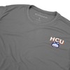 Men's Houston Christian University Men's Sport Active T-Shirt Left Chest Logo - 4 of 4