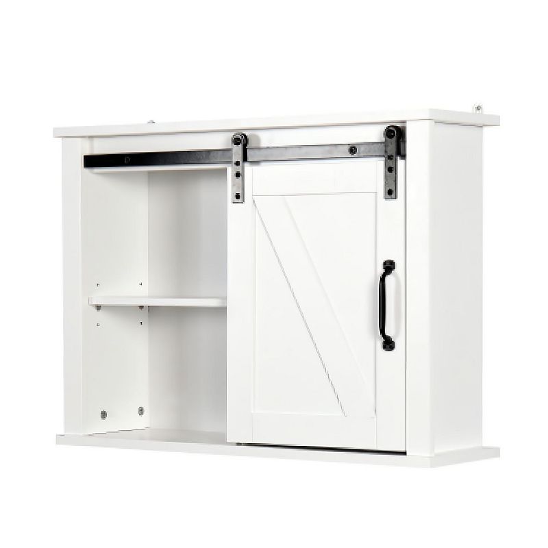 Organnice Bathroom Wall Cabinet with 2 Adjustable Shelves, 1 of 4