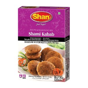 Shan Seasoning Mix - Shami Kabab 50 gms - Shan Masala (1.76 Ounce (Pack of 1)) - 1 of 4