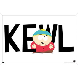 Trends International South Park - Cartman Kewl Framed Wall Poster Prints - 1 of 4