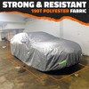 Mockins 190T Silver Polyester Sedan Car Cover (190"x75"x60") - 4 of 4