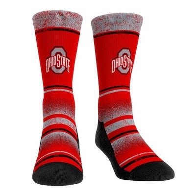 NCAA Ohio State Buckeyes Vintage Crew Socks - L/XL