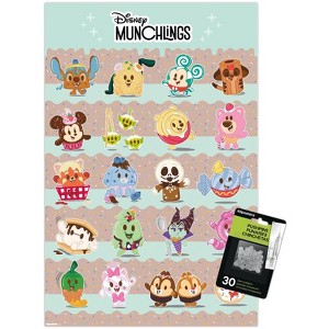Trends International Disney Munchlings - Grid Unframed Wall Poster Prints - 1 of 4
