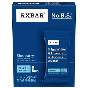 RXBAR Protein Bars, Blueberry 1.83 oz 5ea - 1 of 1