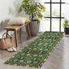 Metro Collection Area Rug - Non Slip, Stain Resistant, Washable Floral Design, Ideal for High Traffic Areas In Living Room, Bedroom - 3 of 4