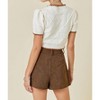 Women's Geometric Design Sweater Top - day + moon - 3 of 4