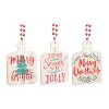 Transpac Wood Cutting Board Decor Set of 3 Christmas Home Decorations - 2 of 3