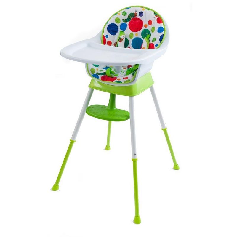 Creative Baby 3-in-1 Highchair, Booster Seat, and Kids Chair, Versatile and Safe Dot Design - Eric Carle's The Very Hungry Caterpillar, 1 of 6