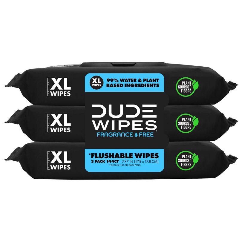 Dude Wipes Fragrance-Free Flushable Wipes, 1 of 10