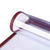 WeChef 30 Packs Restaurant Menu Covers 8.5 x 14" Double Fold 2 Pages 4 Views Burgundy - 3 of 4