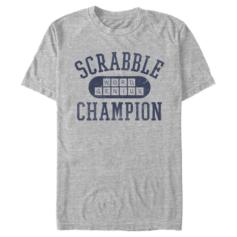 Men's Scrabble Collegiate Champion T-Shirt, 1 of 6