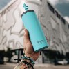 ASOBU® 20-Oz. Superb Sippy Cup Insulated Tumbler with Flexible Straw (Turquoise) in Green - 2 of 4