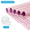 Unique Bargains Waterproof DIY Crafts Packaging Gift Wrap with Ribbon 1 Set - 3 of 4
