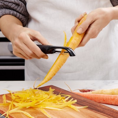 OXO Black Soft Grip Stainless Steel Swivel Peeler