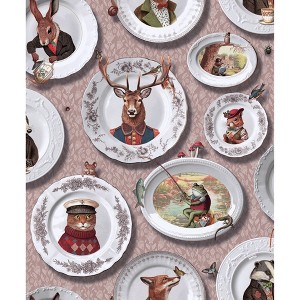 Holden Tales of the Manor Blush Non-Woven Wallpaper - 1 of 4