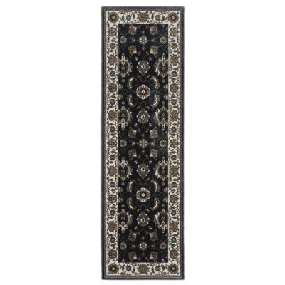 Oriental Weavers Vivian VI03A Blue/ Ivory Indoor Area Rug - 2'3" x 7'6"