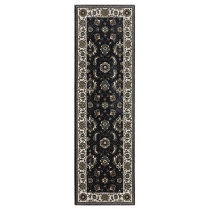 Oriental Weavers Vivian VI03A Blue/ Ivory Indoor Area Rug - 2'3" x 7'6" - 1 of 4